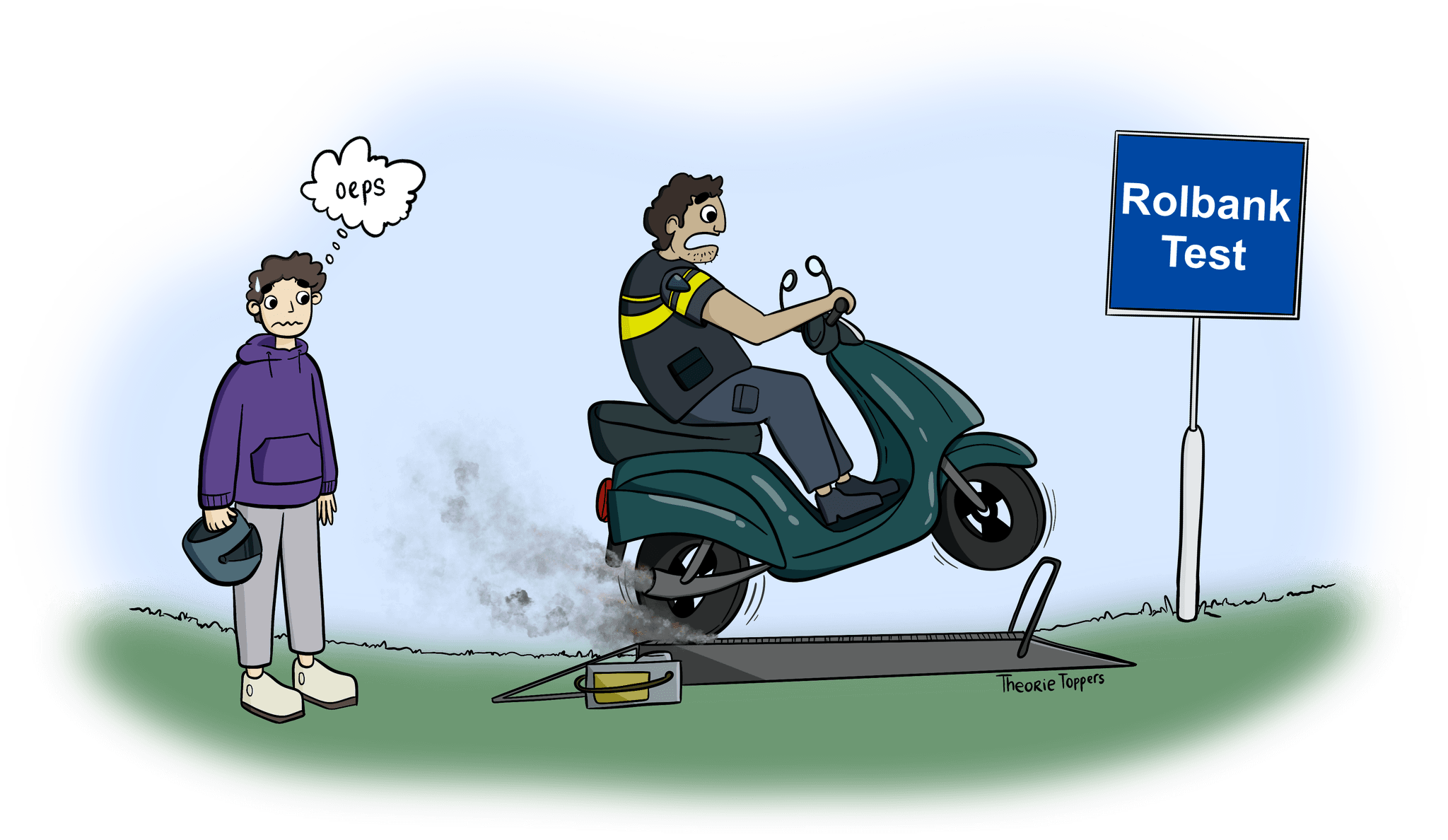 De maximale snelheid op je scooter