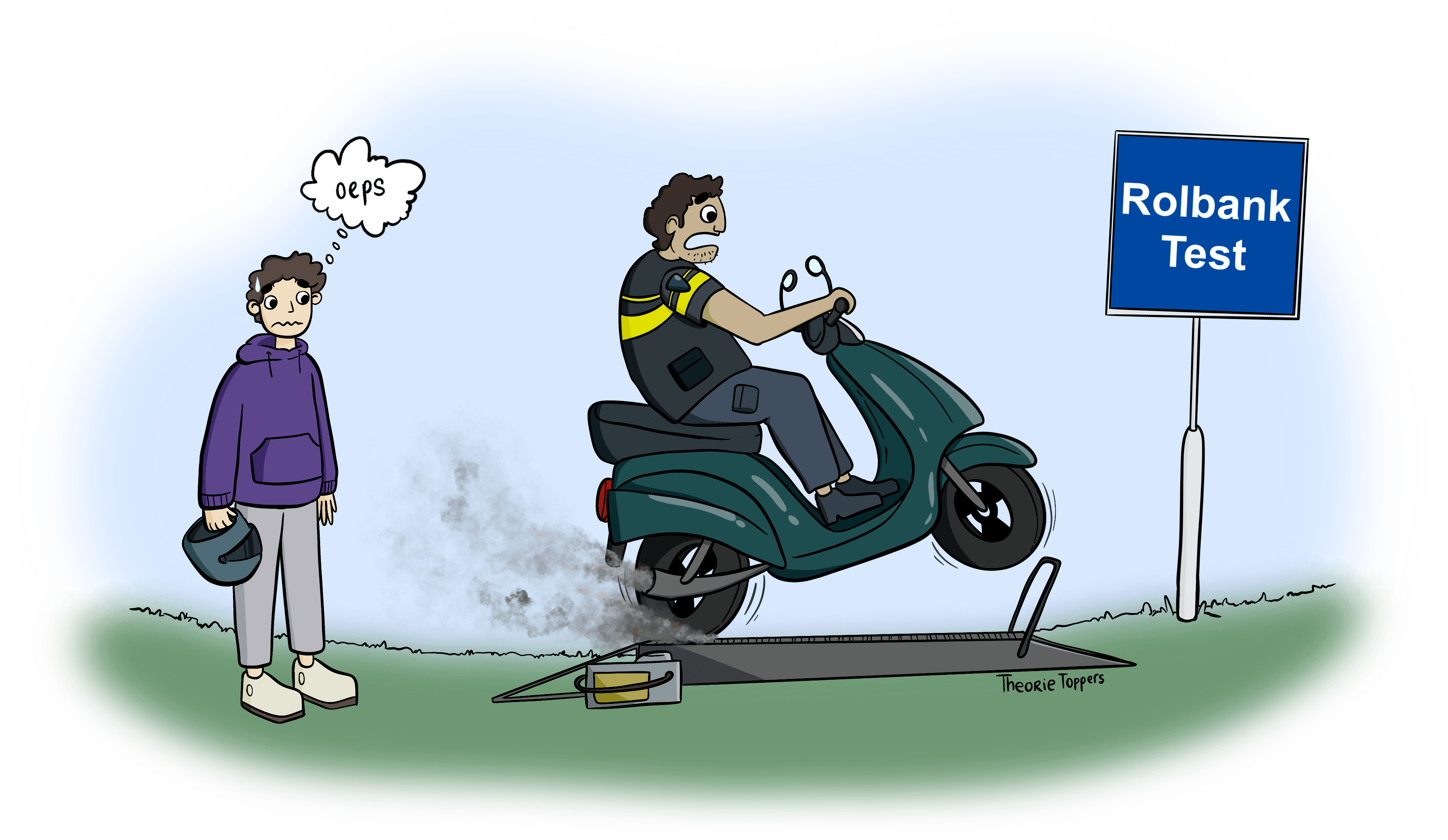 De maximale snelheid op je scooter of bromfiets